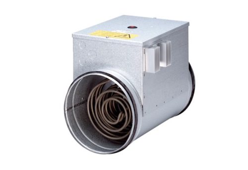 Maico DRH 20-6 R Elektromos légfűtő beépített hőmérsékletszabályozóval, DN 200, AC 400/50Hz, 6,0 KW  Termékszám: 0082.0144