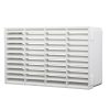 Dalap PVC szögletes szellőzőrács a légcsatorna lezárására 220x133 mm