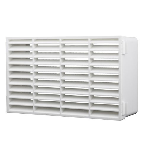 Dalap PVC szögletes szellőzőrács a légcsatorna lezárására 220x133 mm