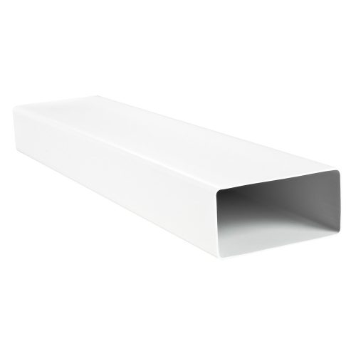 PVC szögletes csővezeték légcsatornákba, merev 220x90 mm, hossz 1500 mm
