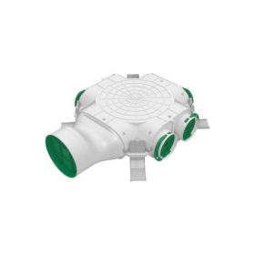   Awenta PRO VCB125-6 antibakteriális műanyag osztódoboz 75-mm
