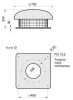 Rosenberg DH 355-4E tetőventilátor