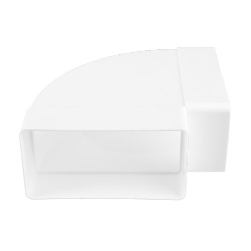 Dalap PVC vízszintes könyökidom szögletes légcsatornákba 90°, 220x90 mm
