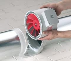 Vortice Lineo 125 műanyagházas félradiális csőventilátor