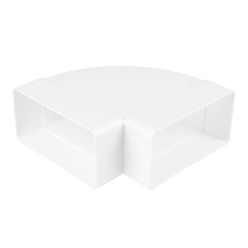 Dalap PVC vízszintes könyökidom szögletes légcsatornákba 90°, 220x90 mm