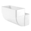 Dalap PVC függőleges könyökidom szögletes légcsatornákba 90°, 220x90 mm