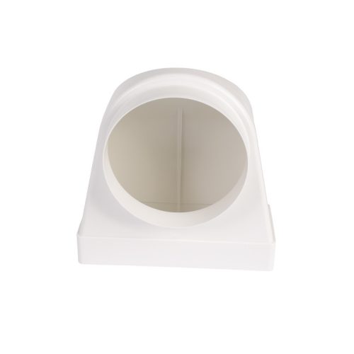 Dalap PVC átalakító idom 90° kerek csővezetékről szögletesre Ø 150 mm / 220x90 mm