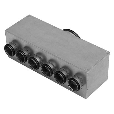 HV MHU-200-80-10-0 elosztó doboz hátsó csonkos