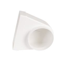 Dalap PVC átalakító idom 90° kerek csővezetékről szögletesre Ø 150 mm / 220x90 mm