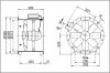 Maico DZR 30/2 B Ex e Axiál csőventilátor, DN 300, háromfázisú váltóáram, robbanásbiztos  Termékszám: 0086.0705