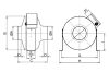Maico ERR 16/1 S Radiál csőventilátor, DN 160, váltóáramú  Termékszám: 0080.0274