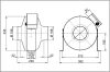 Maico ERR 20/1 Radiál csőventilátor, DN 200, váltóáram  Termékszám: 0080.0275