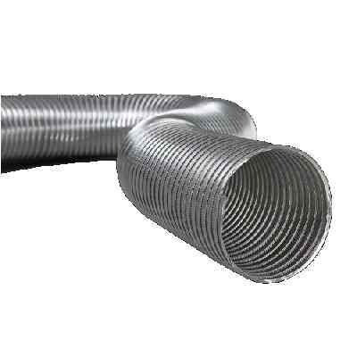 Semiflex Aluvent Félmerev aluminium cső NA100/3m AF100/3