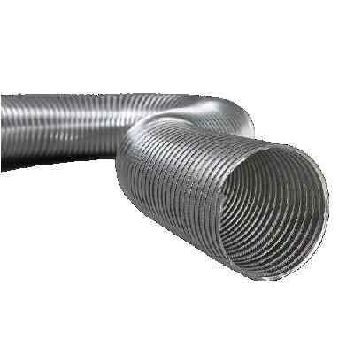 Semiflex Aluvent Félmerev aluminium cső NA200/3m AF200/3
