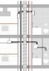 Helios ELS-GU falba süllyesztett ventilátorház