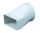 Awenta KP55-20 lapos csatorna 55X110mm egyenes átalakító idom