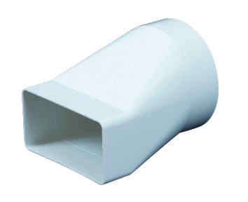 Awenta KP55-20 lapos csatorna 55X110mm egyenes átalakító idom