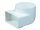 Awenta KP55-23 lapos csatorna 55X110mm függőleges átalakító idom
