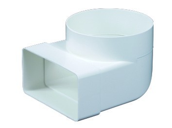 Awenta KP55-23 lapos csatorna 55X110mm függőleges átalakító idom