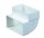 Awenta KP55-25 lapos csatorna 55X110mm 90-fok függőleges könyök idom