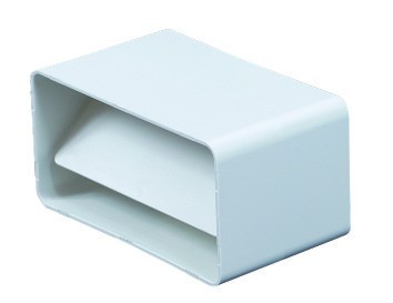 Awenta KP75-22 lapos csatorna 75X150mm csőtoldó idom visszacsapó szeleppel 