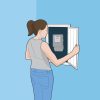 Awenta MKOM32 szervizpanel 225X375-es méretben