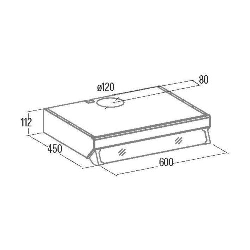 Cata - Páraelszívó FK-6000 WH SLIM fehér