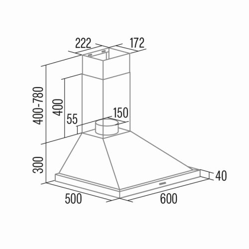 Cata - Páraelszívó Beta PRO 6000 BK fekete + fritőz 1D30