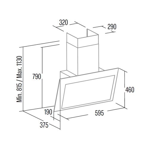 Cata - Páraelszívó Thalassa EVO 600 GWH fehér