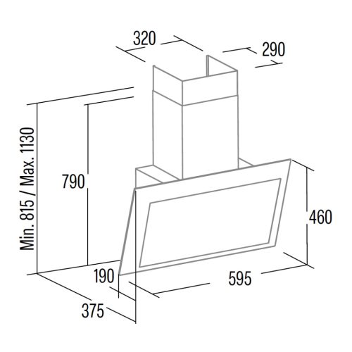 Cata - Páraelszívó Thalassa 600 GBK fekete