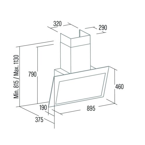 Cata - Páraelszívó Thalassa 900 GBK fekete + Fritőz 1D30