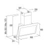 Cata - Páraelszívó RENOVA PURE AIR VNV90 XGBK Hob to Hood