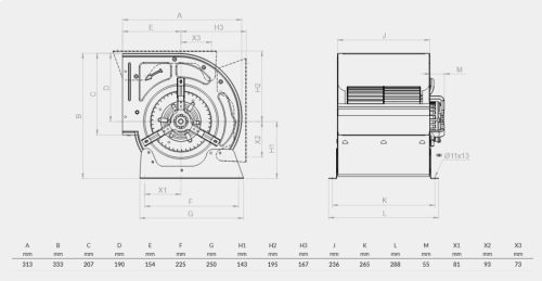 BVN - Ventilátor BDD 7/7