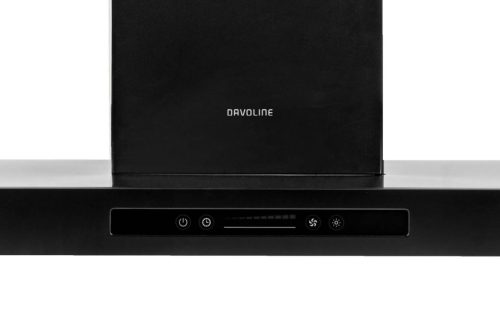 DAVOLINE - Páraelszívó RAVEN PRO BLACK 60 cm fekete