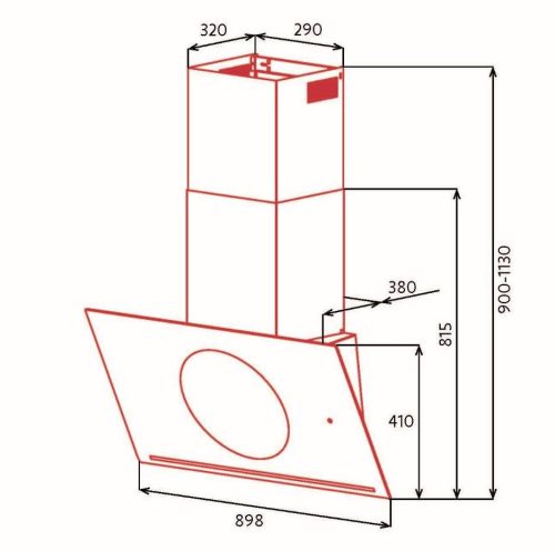 NODOR - Páraelszívó NorBreeze CIRCUM 90 DB NMOTION