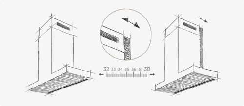 Elica - Páraelszívó HAIKU DRY @ BLRO/A/90