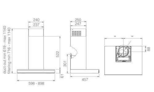 Elica - Páraelszívó ADÉLE @ BLMAT/A/90