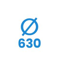 630 mm