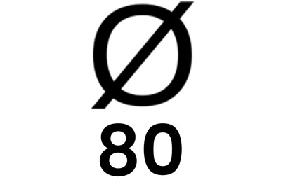 80 mm