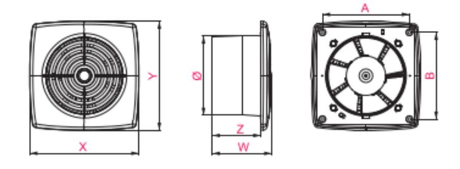 Awenta Retis méretrajz