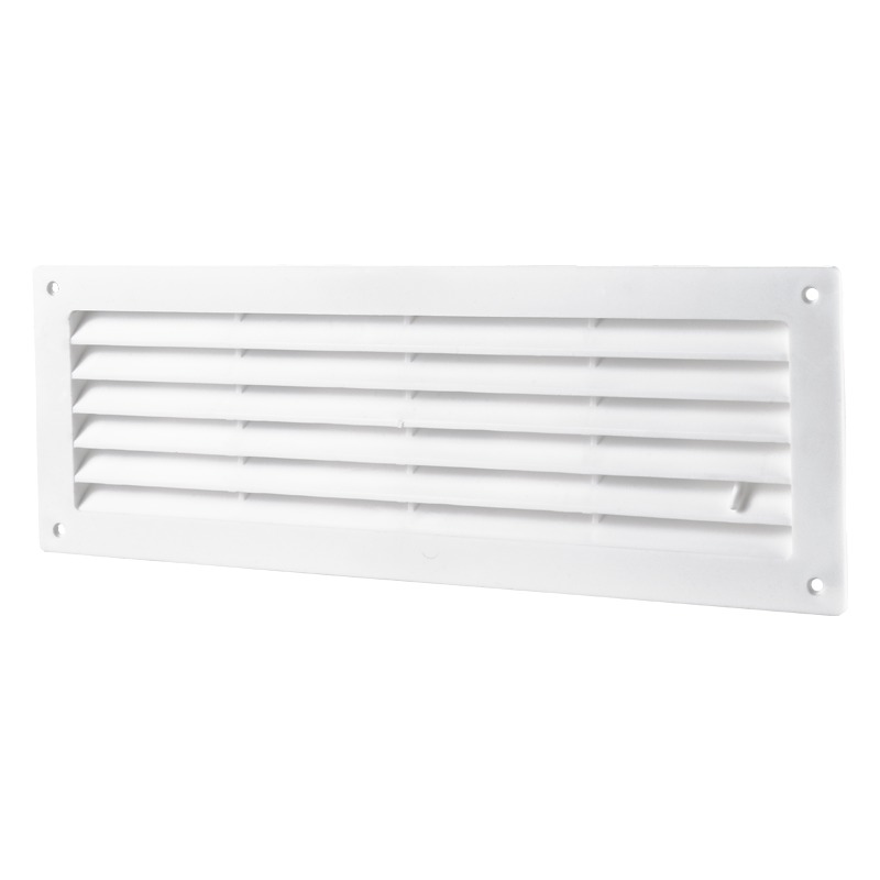 A Vents MV 350 R ajtórács fehér színben (gyári fotó)