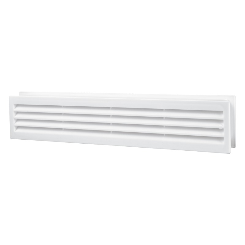 A Vents MV 430/2 ajtórács fehér színben (gyári fotó)