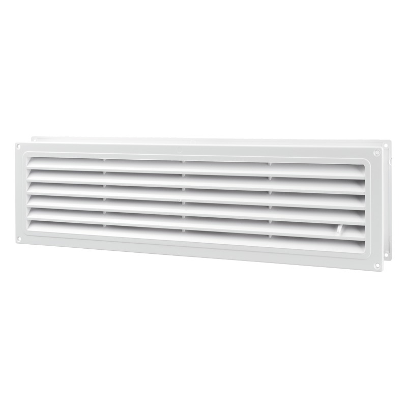 A Vents MV 450 R/2 ajtórács fehér színben (gyári fotó)